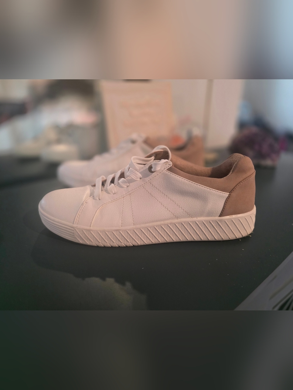 Naturalizer - SOUL NEELA Sneakers Casual White/Taupe - Size 8M